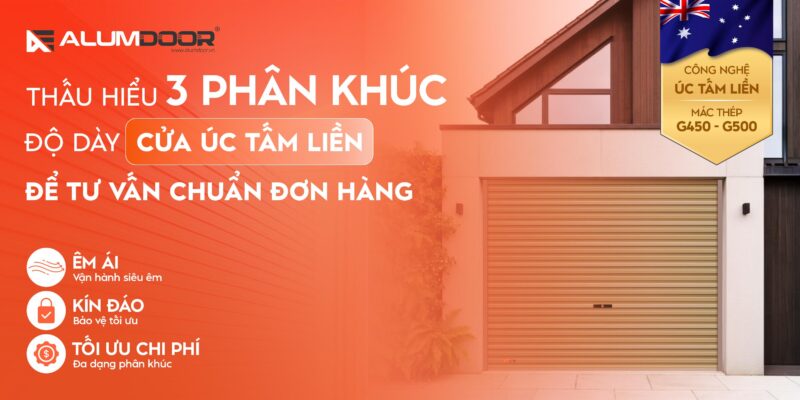 Cửa Cuốn Úc Tấm Liền
