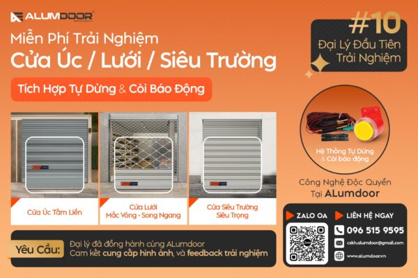 cửa cuốn tự dừng