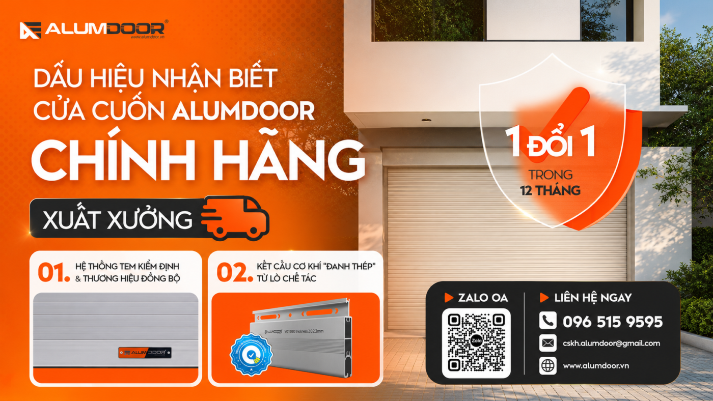 Cửa Cuốn Alumdoor Chính Hãng