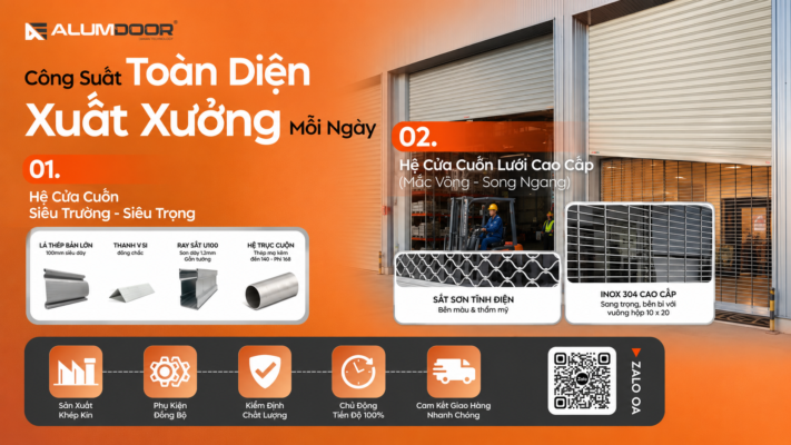 cửa cuốn công nghiệp