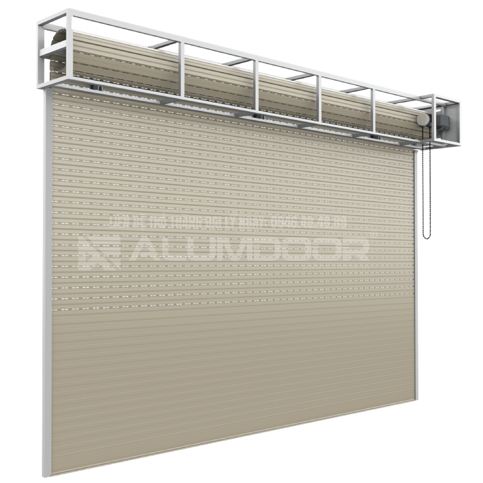 Cửa cuốn nhôm 6063-T5 Alumdoor